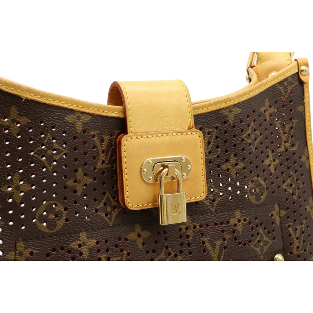 LOUIS VUITTON Monogram Perfo Musette Shoulder Bag Crossbody Fuchsia Pink - Picture 6 of 9